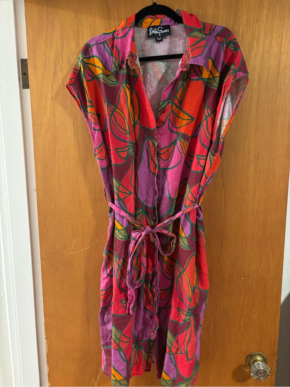 Lesley Evers linen dress
